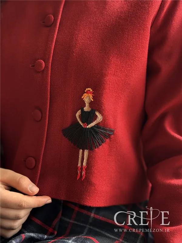 ست کت ودامن کشمیر باربی