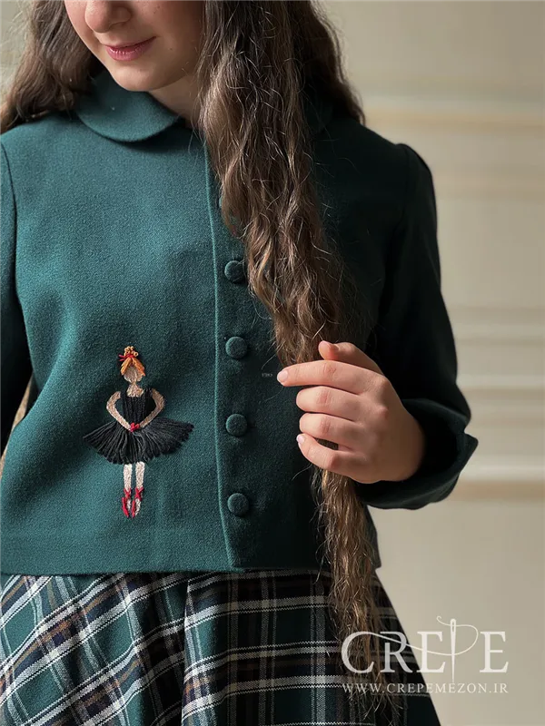 ست کت ودامن کشمیر باربی