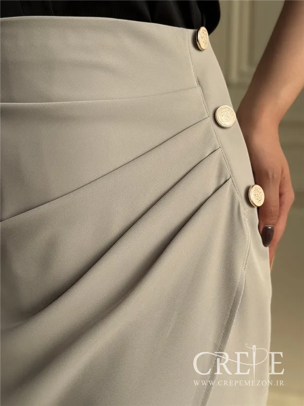 دامن بغل سه دکمه قد 80
