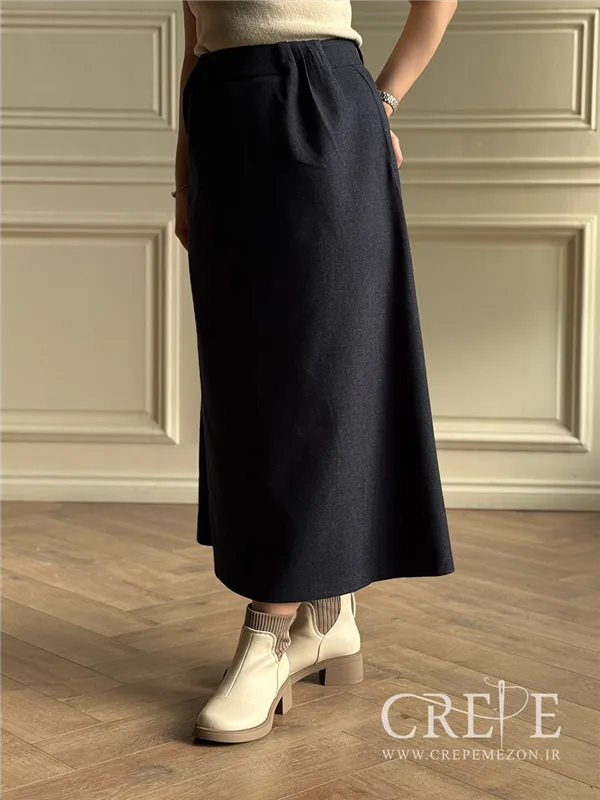 دامن فون جلو چین قد 91