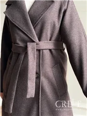 پالتو فوتر بلند یقه انگلیسی