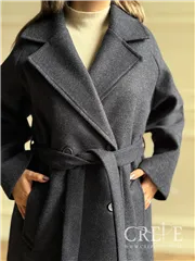 پالتو فوتر بلند یقه انگلیسی