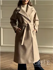 پالتو فوتر بلند یقه انگلیسی