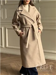 پالتو فوتر بلند یقه انگلیسی