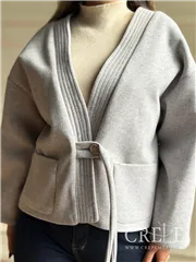 کت کراپ جا دکمه بندی