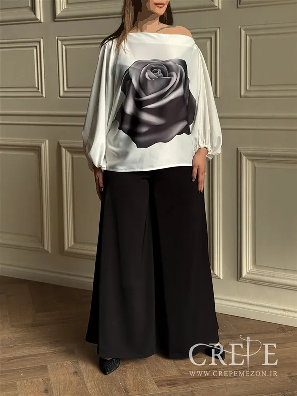 ست شومیز شلوار رز 