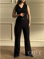 ژیله شلوار جلو دکمه برش دار