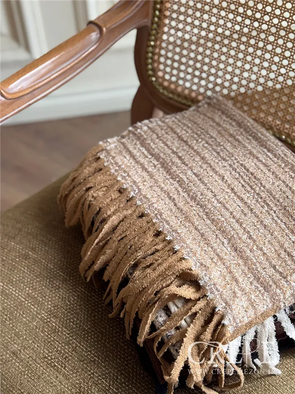 شال حوله ای حاشیه طرحدار