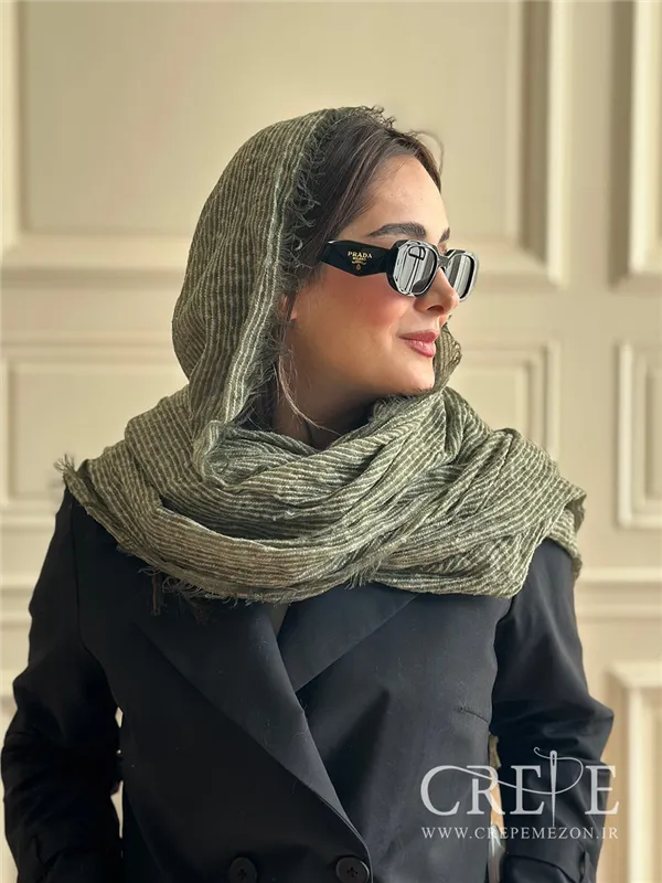 شال زارا دور ریش 