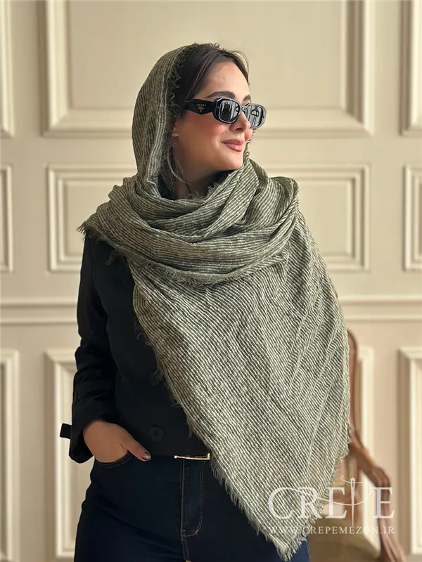 شال زارا دور ریش 