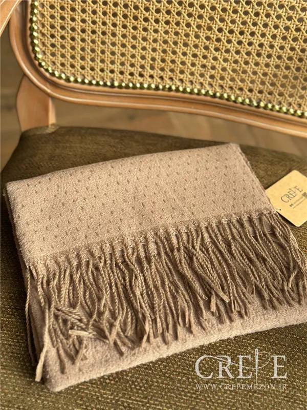 شال موهر حوله ای