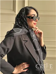 روسری ابریشم ژاکارد قواره 120