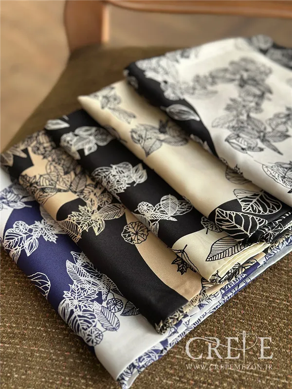 روسری طرح برگ قواره 90