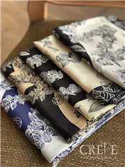 روسری طرح برگ قواره 90