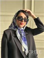 روسری طرح برگ قواره 90