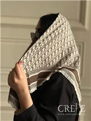 روسری ابریشم دیور قواره 90 