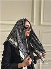 روسری طرح نقشه قواره 90