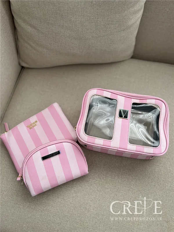 کیف لوازم ارایش سه نیکه ویکتوریا