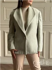 کت موهر یقه برگی یراق دار