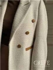 کت موهر 6 دکمه یقه فیلتو