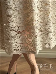 پیراهن گیپور جلو دکمه