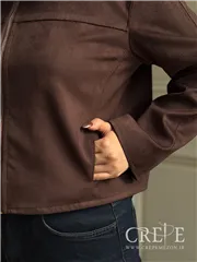 کت کراپ جیر جلو زیپ