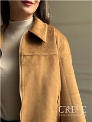 کت کراپ جیر جلو زیپ