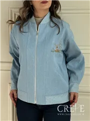 بامبر جین گلدوزی آهو