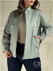 بامبر کتان گلدوزی آهو