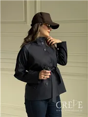 ترنچ کت یقه دار