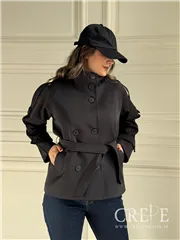 ترنچ کت یقه دار