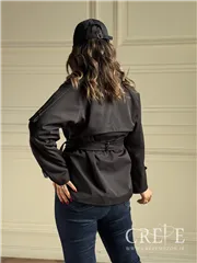 ترنچ کت یقه دار