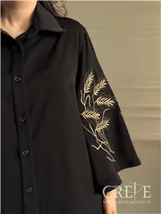 شومیز گلدوزی کرپ اندونزی