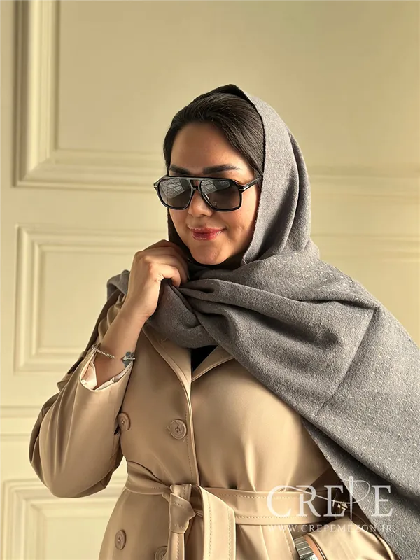 شال موهر حوله ای