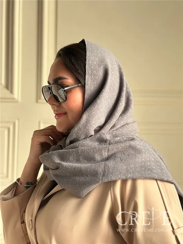 شال موهر حوله ای