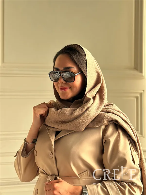 شال موهر حوله ای