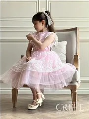 پیراهن مجلسی تور طرح برگ