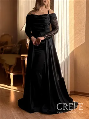 ماکسی زارا آستین سنگدوزی آریانا