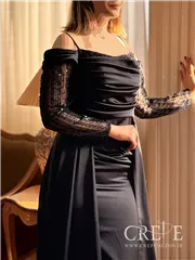 ماکسی زارا  آستین سنگ دوزی آریانا 