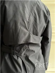 بارانی بلند کمر دار