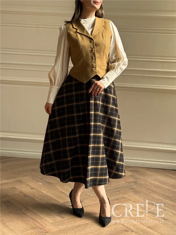 ست سه تیکه پاییزه کشمیر