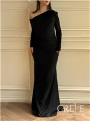 ماکسی نگینی سرشانه کار شده