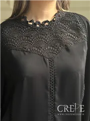 شومیز یقه گیپور