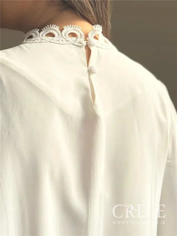 شومیز یقه گیپور