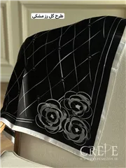 مینی اسکارف طرح گل رز