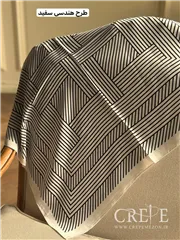 مینی اسکارف طرح هندسی