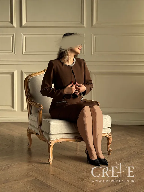 کت سارافون نگین دوزی