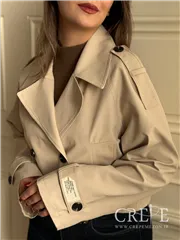 بارانی کراپ چهار دکمه