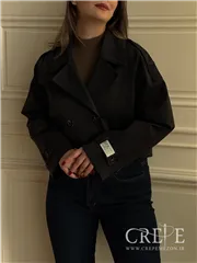 بارانی کراپ چهار دکمه