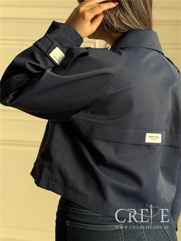 بارانی کراپ چهار دکمه